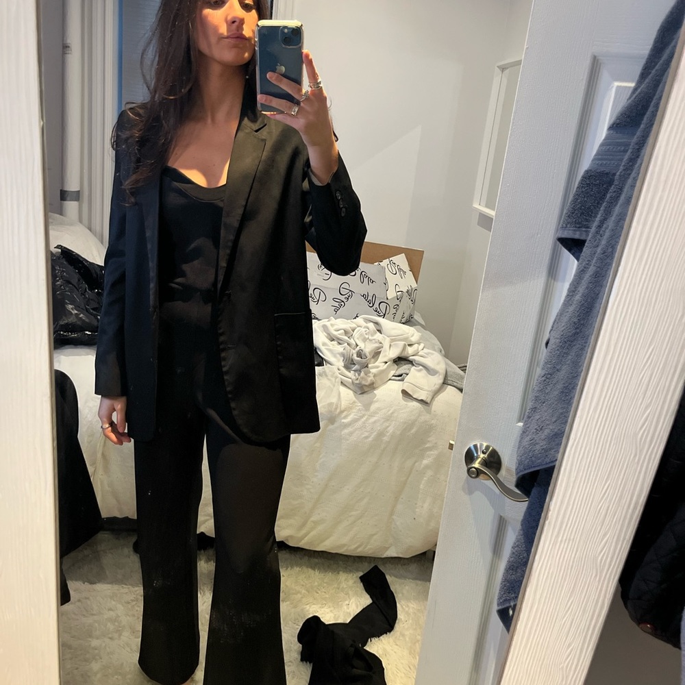 Black long jumpsuit